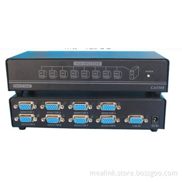 1*8 350MHz 8port VGA Splitter